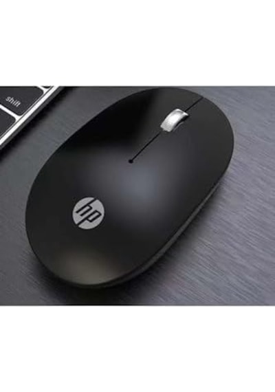 Hp S1500 Kablosuz Usb Mouse 1600 Dpi Siyah Sessiz Açık Beyaz