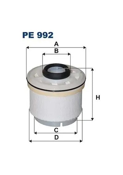 Fıltron Pe992 Yakit Filtresi 1770a321 233000l031 233000l032