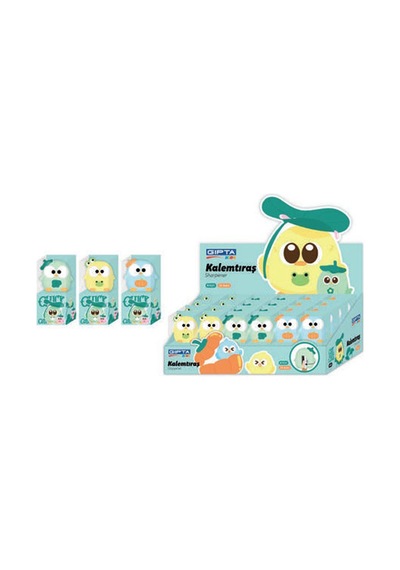 Gıpta Kalemtıraş Cute Chick 3d 24 Lü K1521