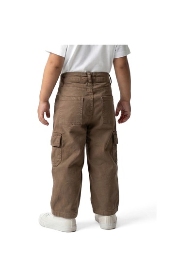 Xo Kids Erkek Çocuk Pantolon 1-4 Yaş 25254 Kahverengi