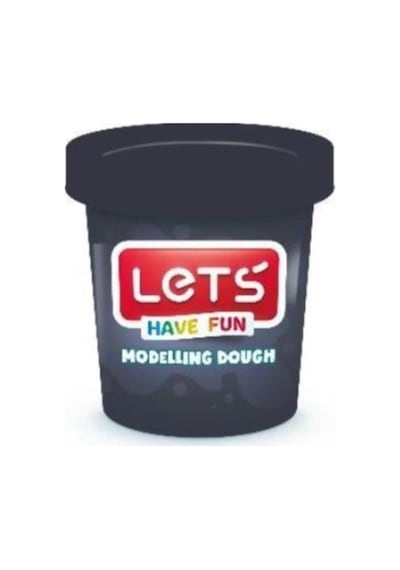 Lets Oyun Hamuru Tek Renk 150 GR Gri L8340-13
