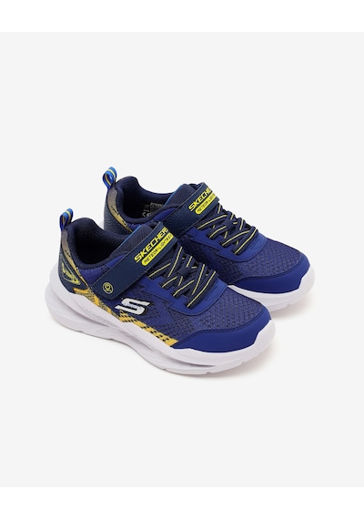 Skechers Meteor-lıghts 2.0 Büyük Erkek Çocuk Lacivert/sarı Işıklı Spor Ayakkabı 401490l Nvyl