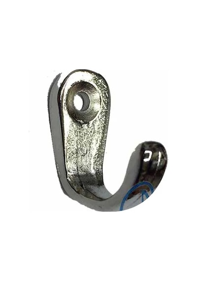 Tekli Anahtar, Bijuteri, Vitrin, Dekor Askısı - Nikel, 10x18x22 Mm Diğer
