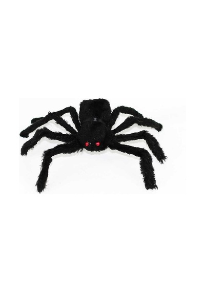 Halloween Cadılar Bayramı Siyah Örümcek 30cm
