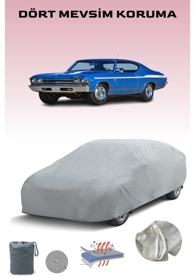 Chevrolet Chevelle Super Sport 1969 - 1977 Araba Brandası Oto Branda Gri