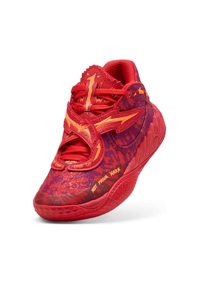 Puma Mb.05 Crowd Surf Genç Basketbol Ayakkabısı 312252 01 Kırmızı