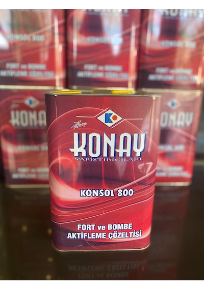Konay Yapıştırıcıları Ayakkabı / Bombe Suyu / Konsol 800 / 8 Kg Beyaz