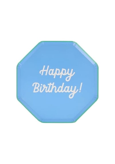 - Happy Birthday Tabaklar - M - 8 Adet 256