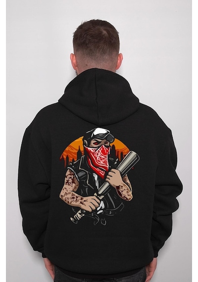 Gangsta Eşkiya Ghetto Street Boy Sweatshirt Unisex Kapüşonlu Hoodie 001