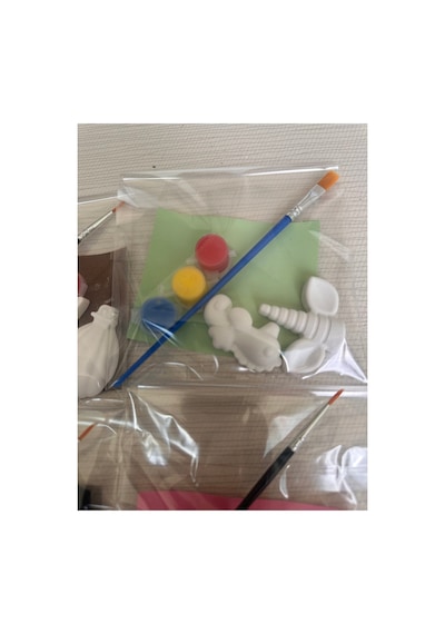 4 Paket / 8 Figür Taş Boyama Seti - Unicorn, Bulut, Bebek, Denizatı, Yıldız, Balon / Etkinlik, Hediyelik, Doğumgünü