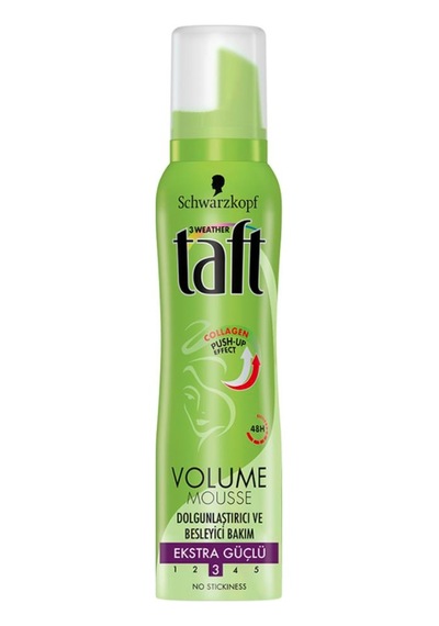 Taft Ekstra Güçlü Volumen Hacim Veren Saç Köpüğü 150 ML