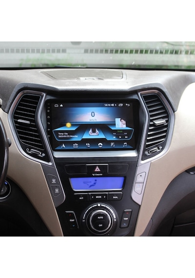 Hyundai Santa Fe - Araç Multimedya Ekran - 6gb 128gb - S - Black - 2013 - 2017 - 9 Inch - Upg - Myway