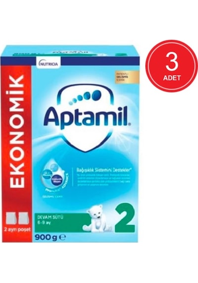 Aptamil 2 Devam Sütü 900 G 3 Adet