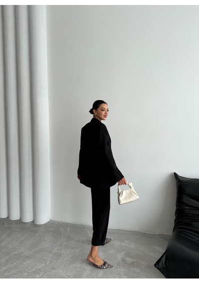 Laluvia Washington Blazer Ceket Siyah