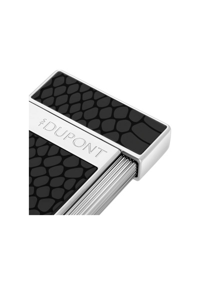 S.t. Dupont Lacquered Slimmy Siyah Puro Çakmağı 28076 - Tr8434