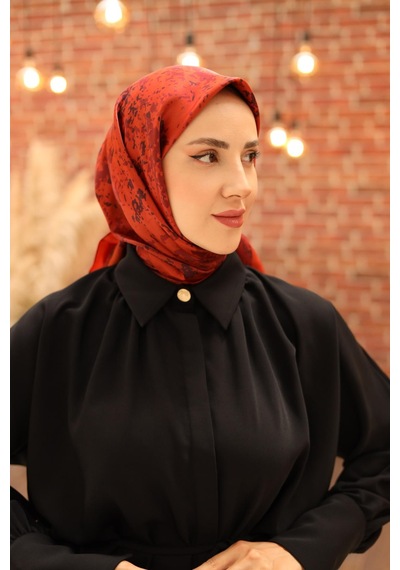 Silk Home Shiny Eşarp 75007-26 Bordo