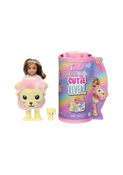 Barbie Cutie Reveal Bebekler Chelsea Sevimli Kostümler Serisi - Aslan HKR21