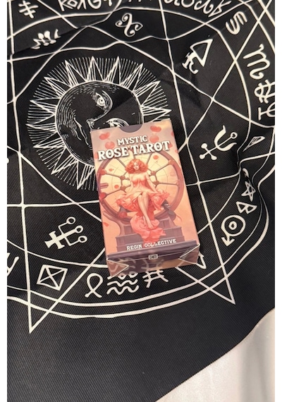 Tarot Orjinal Tarot Kart Mystic Rose Tarot Destesi Ve Kitabı Pembe Örtüsü