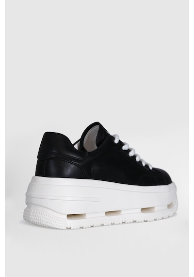 Lufian Agatha Kadın Sneaker Ayakkabı Siyah Siyah 121230007100100 Siyah