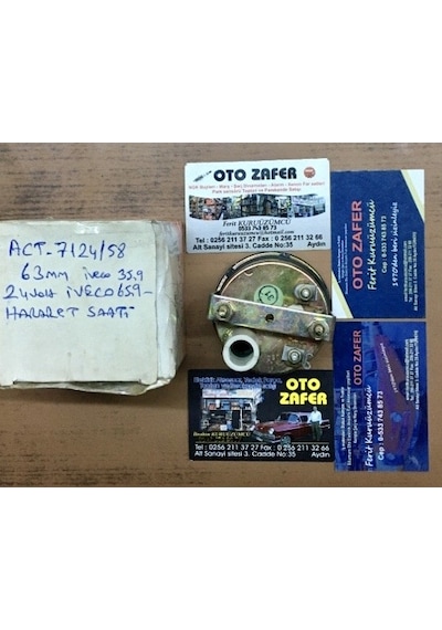 Endiksan Takosan Act 7124/58 Hararet Saati 63mm 24volt İveco