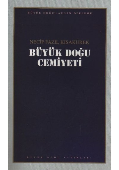 Büyük Doğu Cemiyeti 499703408