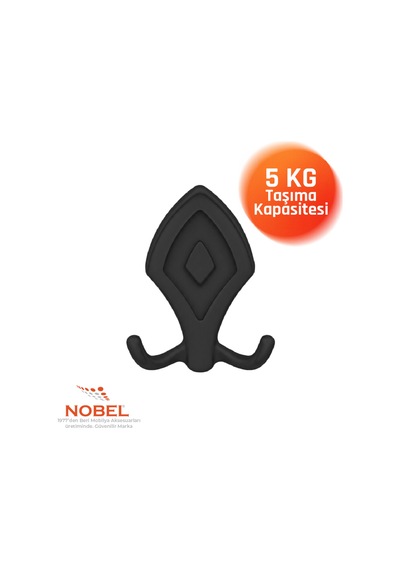 Baklava Askı, Metal Vestiyer Askısı, Matsiyah, Duvar Ve Dolap Askılığı 5'li Set Vidalı Matsi Yah