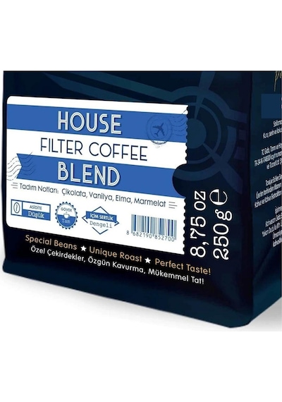 Moliendo Finest Coffee House Blend Çekirdek Filtre Kahve 250 G