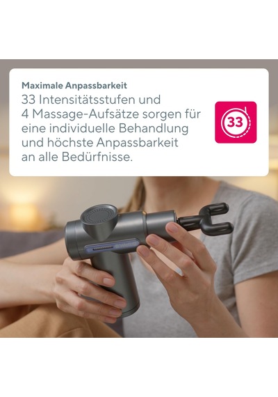 B.well Swiss Med-450 Masaj Tabancası, 33 Hız Seviyeli Elektrikli Kas Perküsyon Masajı, 4 Masaj Başlığı, 2.500 Mah Pil, Otomatik Kapanma Ve Usb-c Şarj Kablosu B.well Swiss Med-450 Masaj Tabancası, 33 Hız Seviyeli Elektrikli Kas Perküsyon Masajı, 4 Masaj Başlığı, 2.500 Mah Pil, Otomatik Kapanma Ve Usb-c Şarj Kablosu