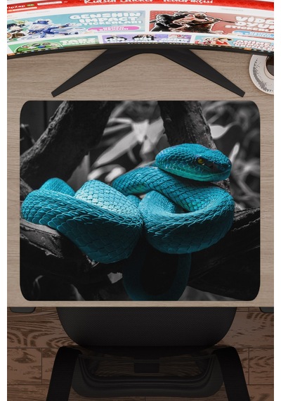 Yılan Kaymaz Dikişli Kauçuk Oyuncu Mousepad V1 - 48x40 Xl Gaming Mouse Pad Fare Altlığı
