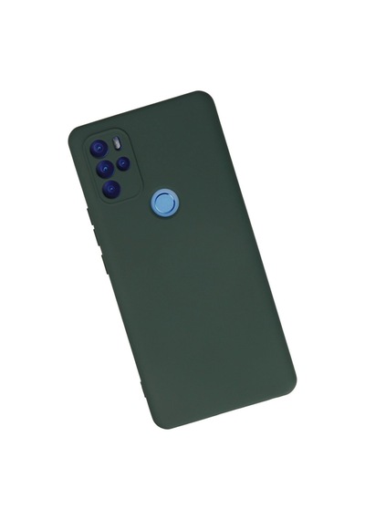 General Mobile Gm 21 Pro Kılıf Nano İçi Kadife Silikon - Koyu Yeşil -