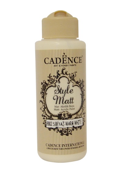 Cadence Style Matt Akrilik Boya 120Ml 9022 Mor Lila