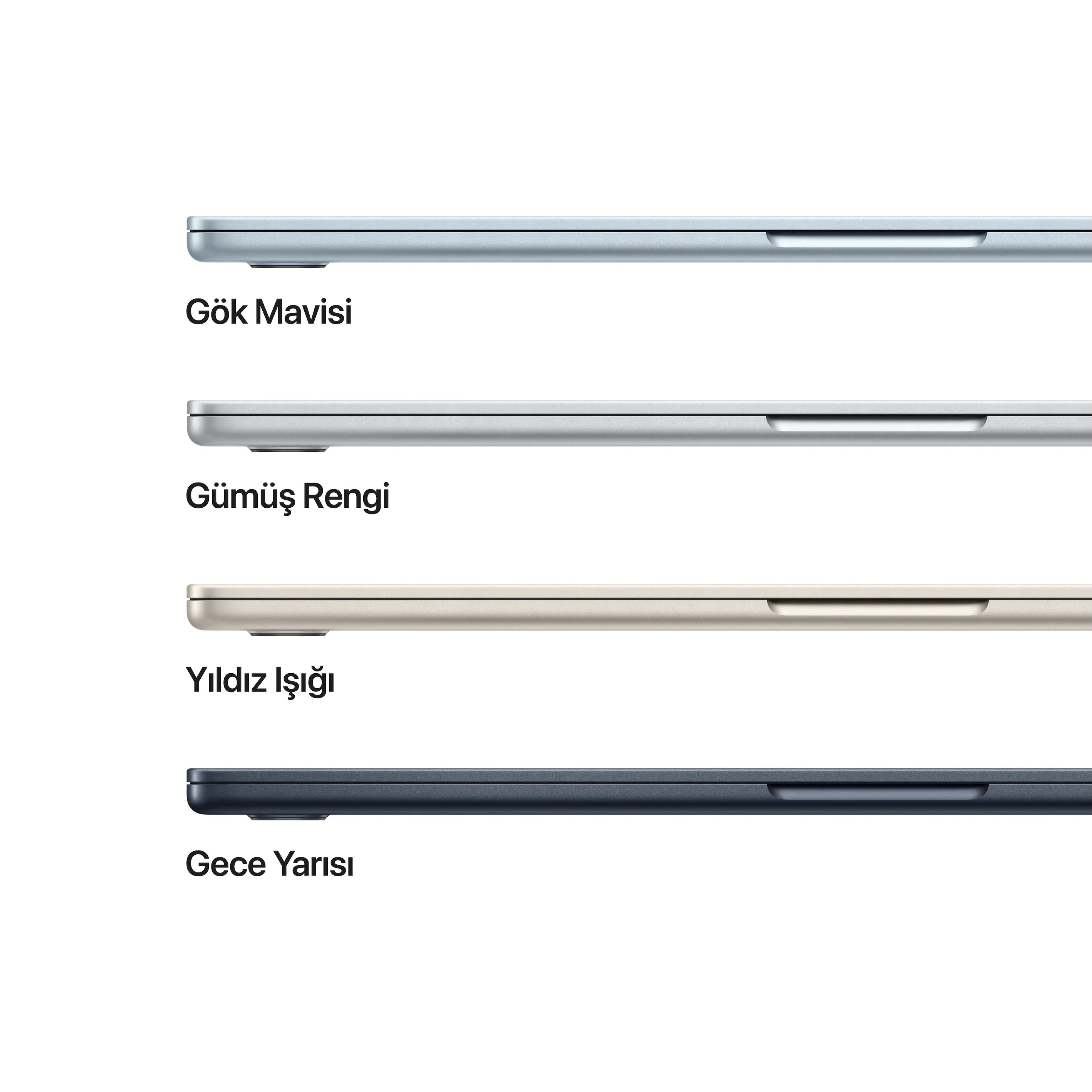 Apple MacBook Air MC6K4TU/A M4 24 GB 512 GB SSD macOS Dizüstü Bilgisayar