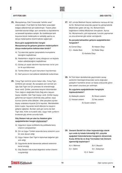 Sınav Kalitesinde Ayt Deneme: Ösym Verilerine Göre Gerçek Sıralamanı Gör