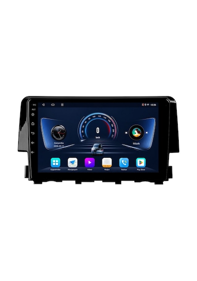 Honda Civic 2016-2021 Android Multimedya Carplay Android Auto Navigasyon Kameralı 6gb Ram 64gb 9"