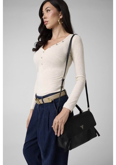 Guess Devon Siyah Kadın El Çantası Hwbg9745200