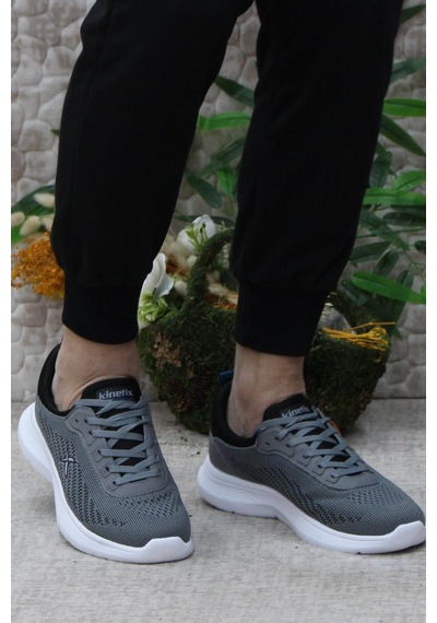 Kinetix Thanos Tx Gri Siyah Ürün Comfort Erkek Spor Ayakkabı 001