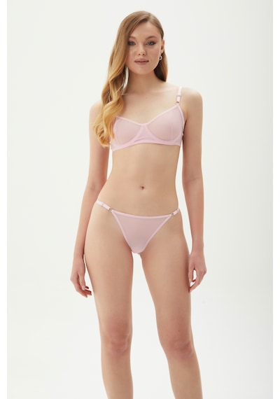 Arinda Comfort Sofi Pembe Tül Balenli Balenli Kapsız Nefes Alabilen Rahat Sütyen Tanga Alt Üst İç Çamaşırı Takımı 2 Parça Pudra Pembe Arinda Comfort Sofi Pembe Tül Balenli Balenli Kapsız Nefes Alabilen Rahat Sütyen Tanga Alt Üst İç Çamaşırı Takımı 2 Parça Pudra Pembe