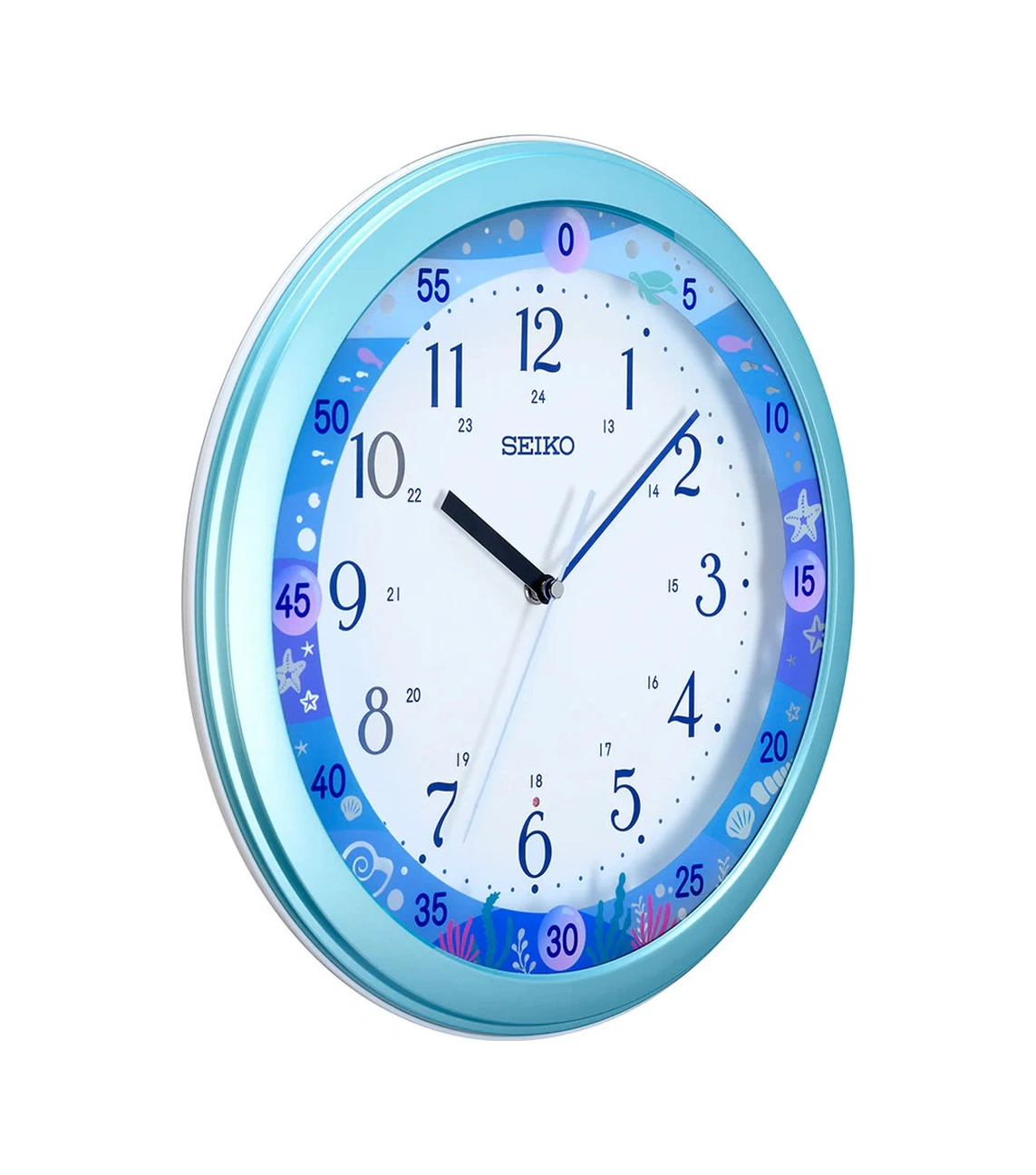 Seiko Clock Qha010m Duvar Saati Mavi