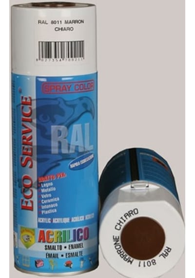 Eco Servis Sprey Boya Açık Kahve 400Ml İtalyan Ral Marka