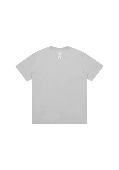 Flood Of Style Unisex Gri Bıllıonarıe Baskılı Bisiklet Yaka Tshirt