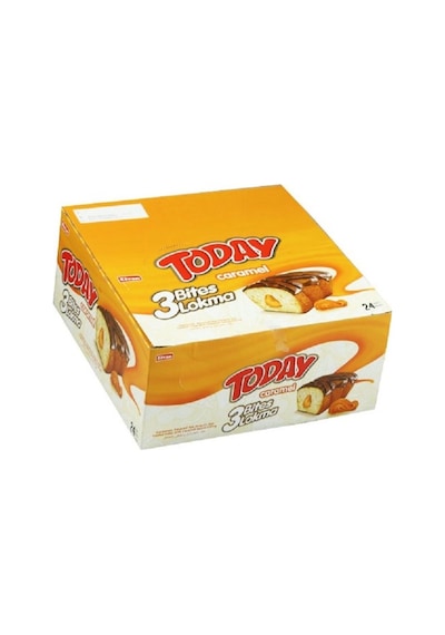 Today 3 Bites Karamelli 40 Gr. 24 Adet (1 Kutu)