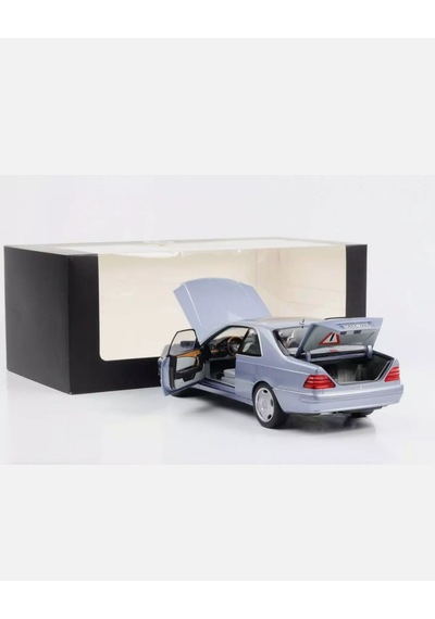 Norev 1:18 1996 Mercedes Benz Cl 600 C140 Mavi Model Araba