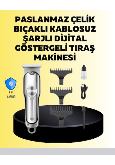 Metal Gövdeli Saç Sakal Kesme Makinesi Hassas Kesim İçin - Lisinya