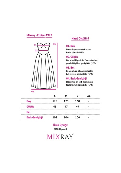 Mixray 4927 Kadın Puantiye Desenli Halter Yaka Maxi Elbise Kahve