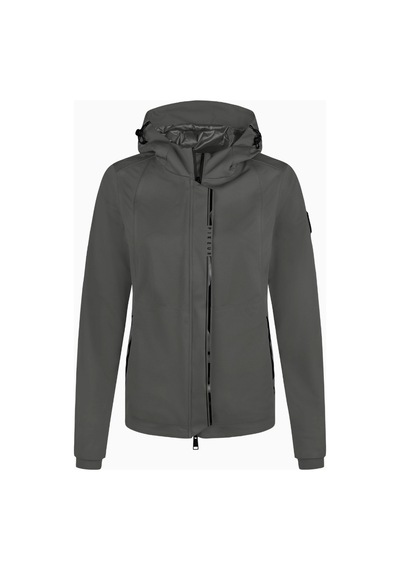 Pikeur 7047 Kadın Softshell Yağmurluk Gri