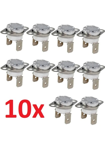 10 Adet Ksd302 60c 16a Limit Termostat