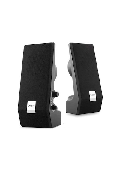 Ayt Snopy Sn-611 2.0 Ac 220v 1+1 Speaker Pc Bilgisayar Yanı Hoparlör Ses Sistemi