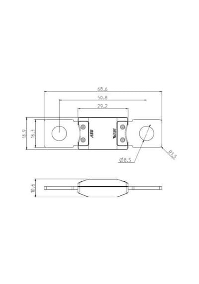 Megaval Sigorta Mor 400 A 69 19 Mm - Mta 0601401 2 - 3 - 5 - 7.5 - 10 -15 - 20 - 25 - 30 - 35