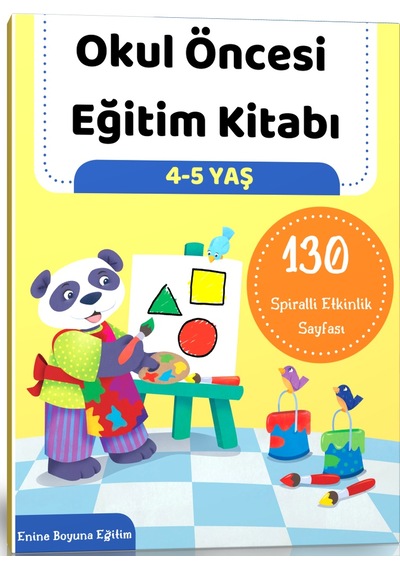 4-5 Yaş Okul Öncesi Eğitim Kitabı