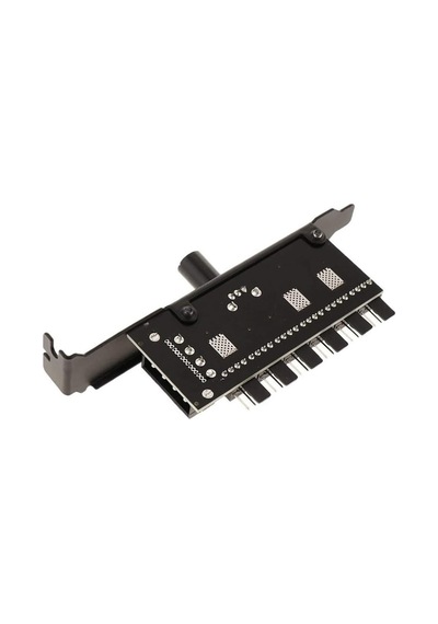 6 Port Fan Çoğaltıcı Hız Kontrol Kartı Molex Güç Giriş Soketi